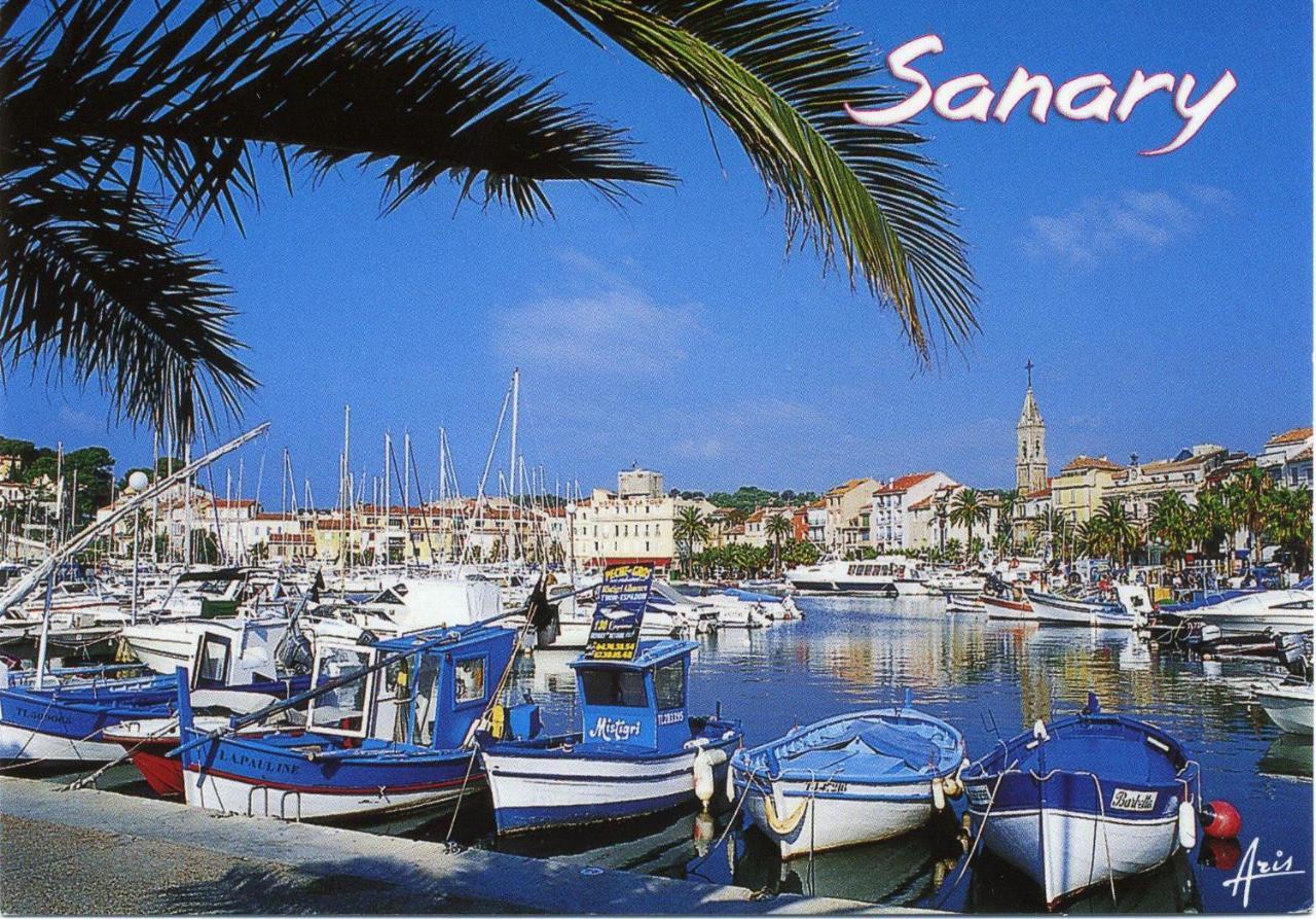 Appartement Cosy A Sanary Plage De Portissol-Climatise-Parking Prive Luaran gambar
