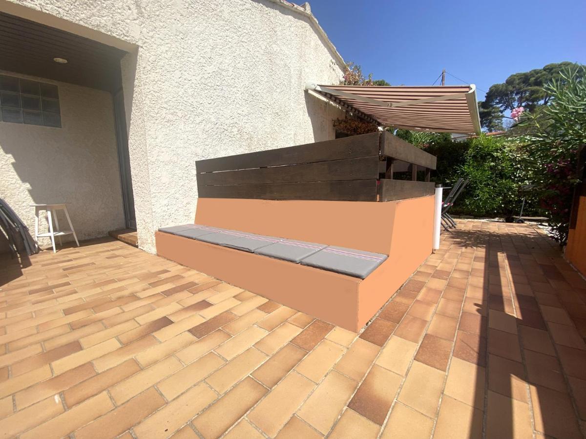 Appartement Cosy A Sanary Plage De Portissol-Climatise-Parking Prive Luaran gambar