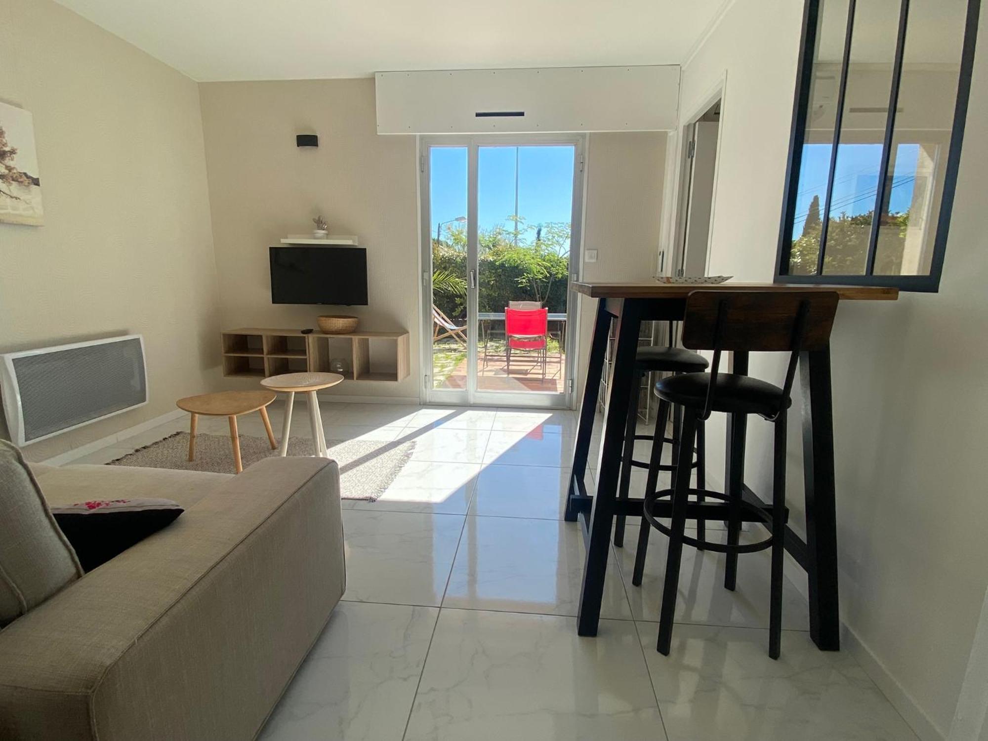 Appartement Cosy A Sanary Plage De Portissol-Climatise-Parking Prive Luaran gambar